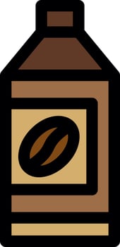 Coffee Syrup Vector Icon Design