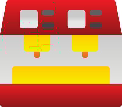 Coffee Machine Vector Icon Design