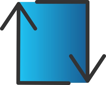 Retweet Vector Icon Design