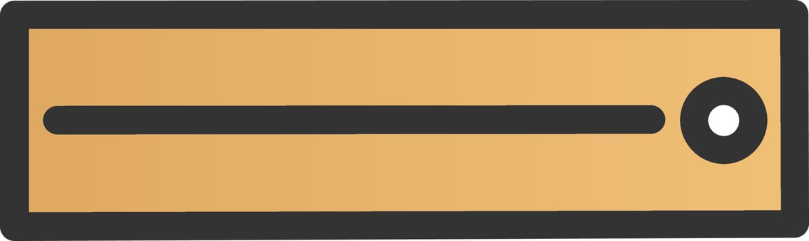 Ruler Horizontal Vector Icon Design