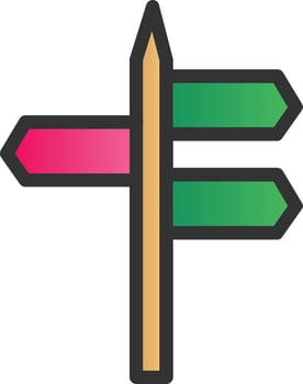 Sign Vector Icon Design