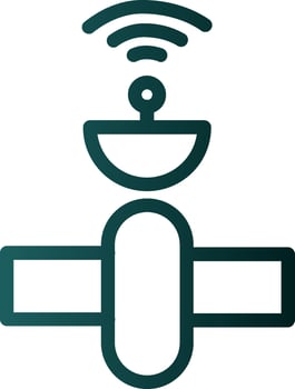 Satellite Vector Icon Design