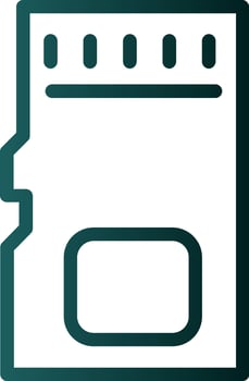 Sd Card Vector Icon Design