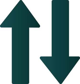 Sort Alpha Down Vector Icon Design