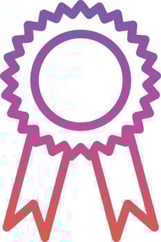 Ribbon Vector Icon Design