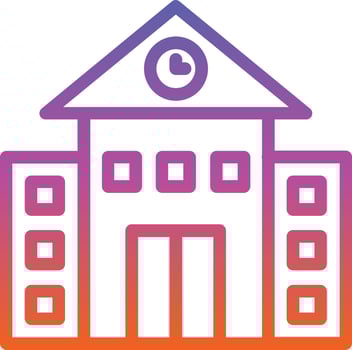 School Vector Icon Design