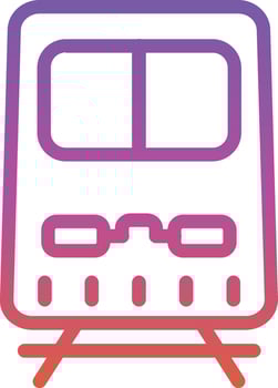 Subway Vector Icon Design
