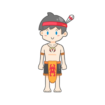 Cute Dayak Boy png