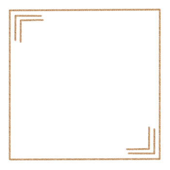 Square Gold Frame png