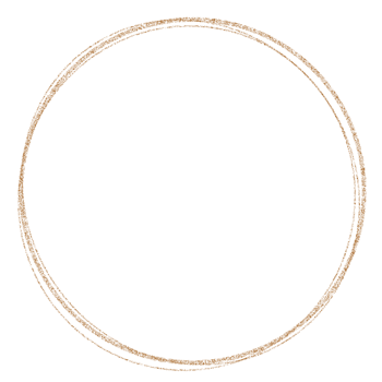 Circle Gold Frame png