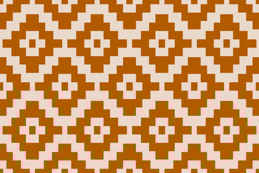Ethnic Aztec pattern art. Geometric seamless pattern in tribal, folk embroidery, and Mexican style. vector