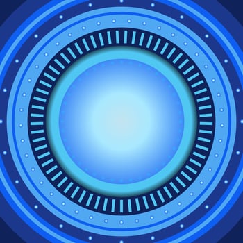 Abstract technology ui futuristic concept. Digital technology background vector