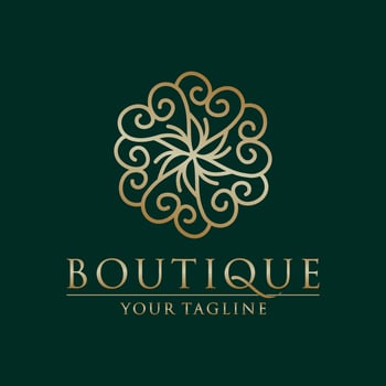 Fashion and boutique logo vector