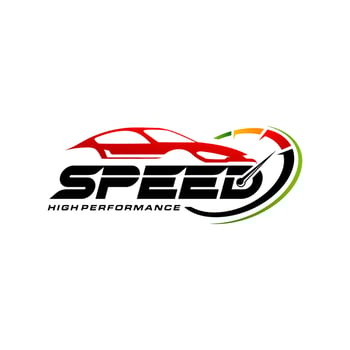 Fast And Speed Logo Design vector