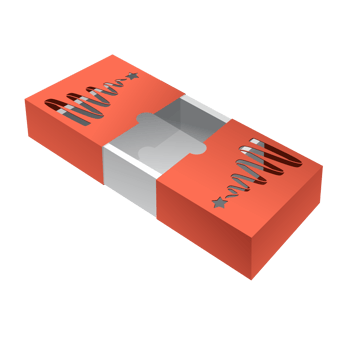 Christmas box mockup png