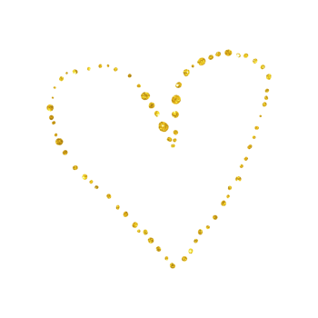 Gold Glitter Decoration png