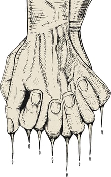 Holding Hand Illustration vector