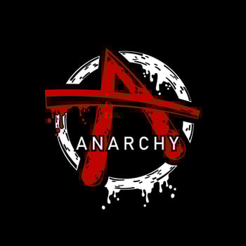 Circle A With Anarchy Tagline for Apparel Design, jacket, T shirt, hoodie, sweater or anything vector