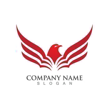 Falcon Logo Template vector