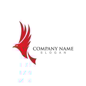 Falcon Logo Template vector