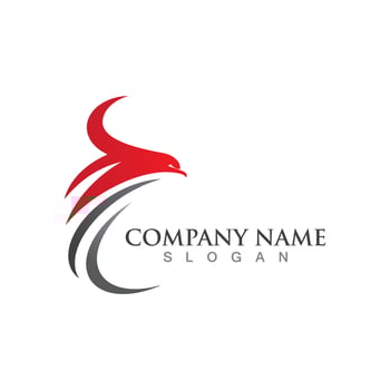 Falcon Logo Template vector