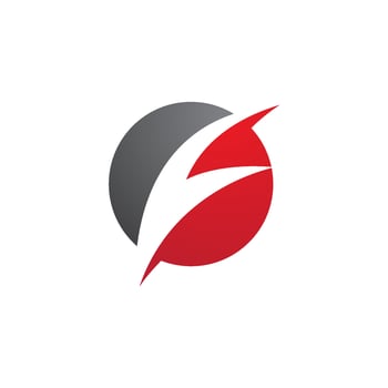 F Letter vector icon
