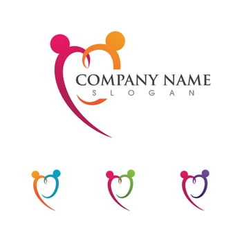 Community, network and social icon vector