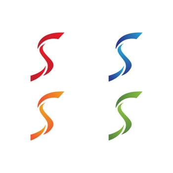 Business corporate S letter logo vector