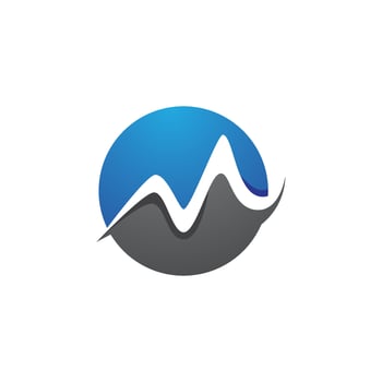 Mountain icon Logo vector