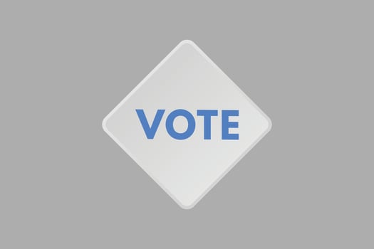 vote text Button. vote Sign Icon Label Sticker Web Buttons vector