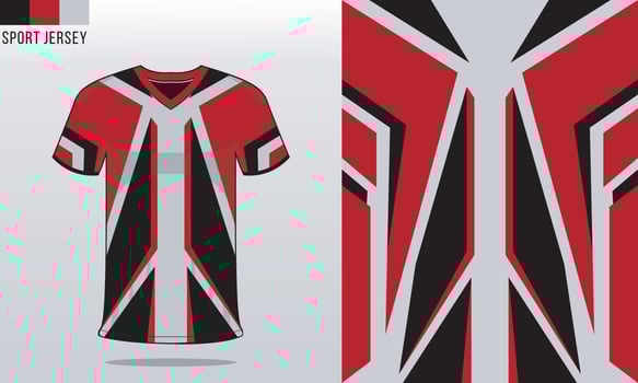 T shirt sports abstract texture football design for racing soccer gaming motocross gaming cycling vector