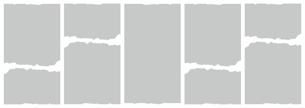 Pictures or photos frame collage. comics page grid layout abstract photo frames and digital photo wall template vector