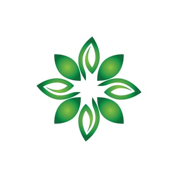Flower vector icon design