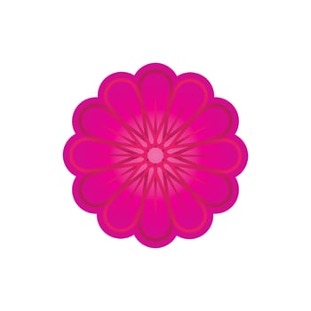 Flower vector icon design