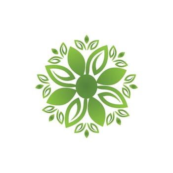 Flower vector icon design