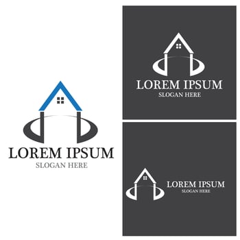 House Logo Home Real Estate Business  Home  building vector