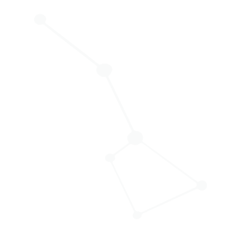 Star constellation line art illustration png