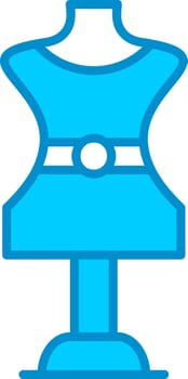 Mannequin Creative Icon Design vector