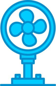 Fan Creative Icon Design vector