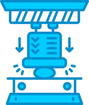 Hydraulic Creative Icon Design vector