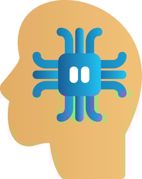 Machine Perception Vector Icon Design