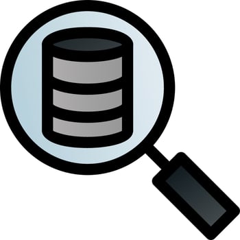 Data Insight Vector Icon Design