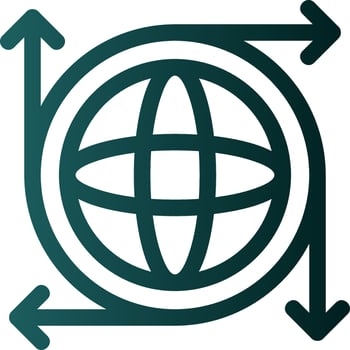 Global Infrastructure Vector Icon Design