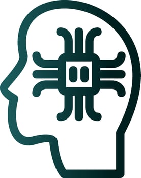 Machine Perception Vector Icon Design