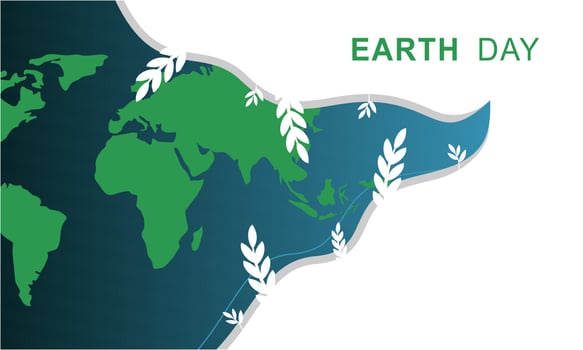 International Mother Earth Day. Environmental problems and environmental protection vector