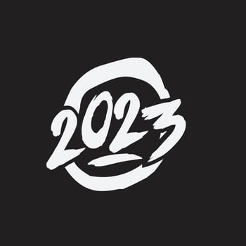2023 Art Font Vector
