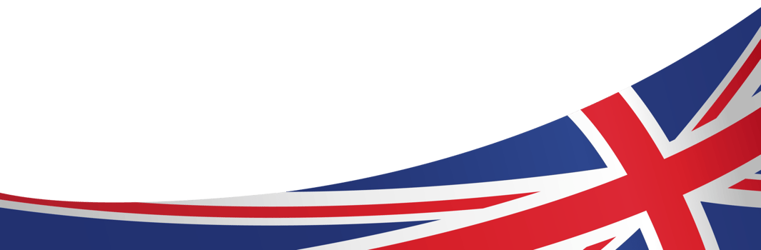 Waving flag of  UK isolated  on png or transparent  background,Symbols of  United Kingdom,Great Britain,template for banner,card,advertising ,promote, TV commercial, ads, web