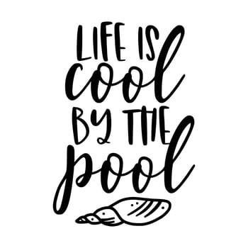 Beach Quotes Typography black and white for printing vector
