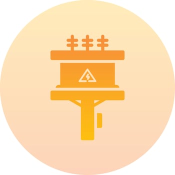 Transformer Tower Vector Icon