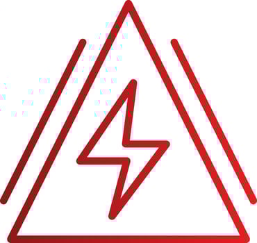 Electricity Sign Vector Icon